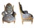 These are a gorgeous pair of Asnaghi Fauteuil Baroque Rococo armchairs. These hand carved chairs are truly a work of art....