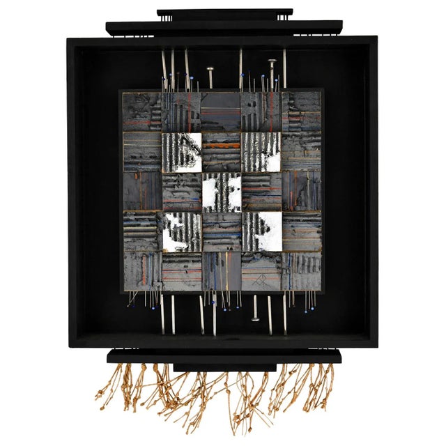 André Pailler, First Snow, France, 1970s, Mixed Media For Sale - Image 4 of 4