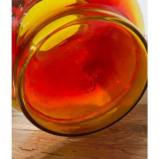 Mid-Century Modern Mid-Century Modern Footed Vase For Sale - Image 3 of 5