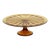 Beautiful vintage cake plate from the Art Deco period, pastry dish made of amber-colored pressed glass, also known as...