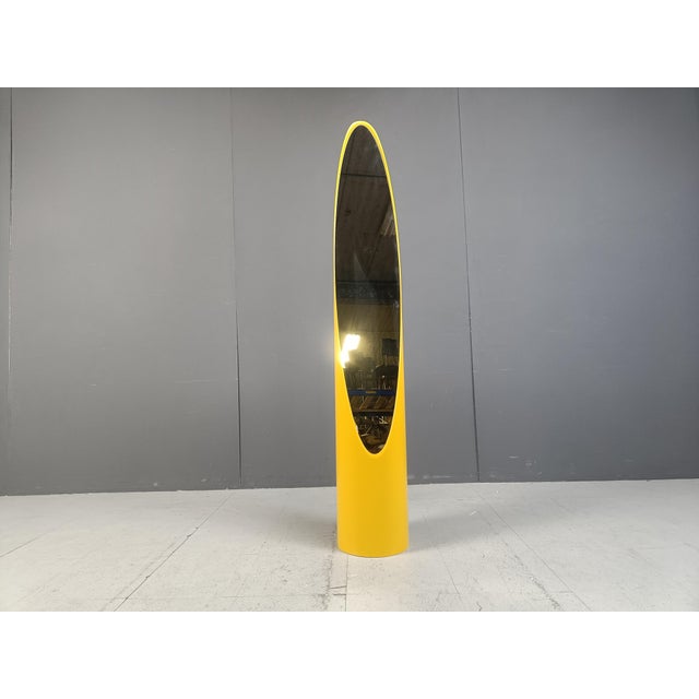 Italian Floor Mirror from Rodolfo Bonetto, 1970s For Sale - Image 3 of 12