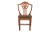1930s 1937 Macys Shield Back Dining Chairs - Set of 6 For Sale - Image 5 of 11