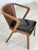 Vintage Armchair in Leatherette and Wood For Sale - Image 3 of 9