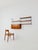 German shelf system by ERBUS West Germany Teak, 1950s Measurements: Height: 94 cm Width: 164 cm Depth: 22 ---30 cm