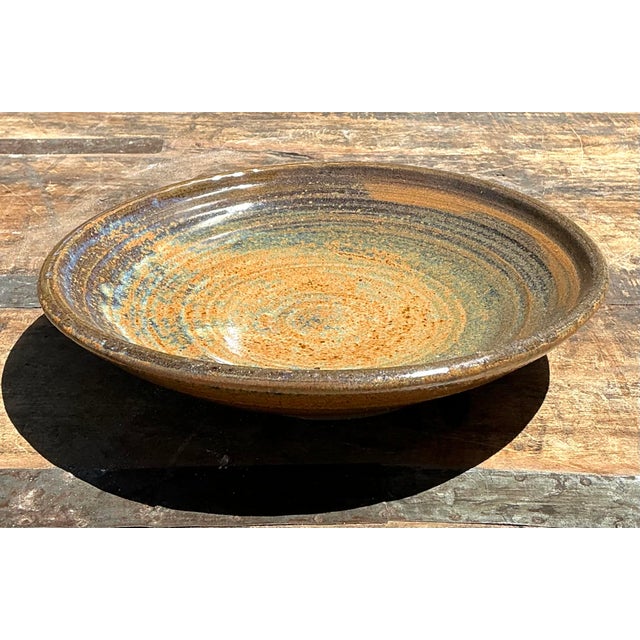 Vintage Original Studio Pottery Bowl For Sale In West Palm - Image 6 of 12