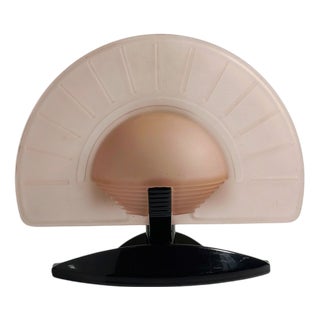 Italian Art Deco Fan Table Lamp by Vincenzo Missanelli for Ladue, 1980s For Sale