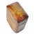 Antique Florentine Leather Matchstick Box & Striker For Sale