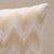 This pillow features Chevron Velvet with a knife edge finish. A fabulous combination of plush ombré and delicate accent...