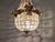 French 1980s French Louis XVI Gold Bronze Chandelier Ceiling Light – 1 Pc For Sale - Image 3 of 15