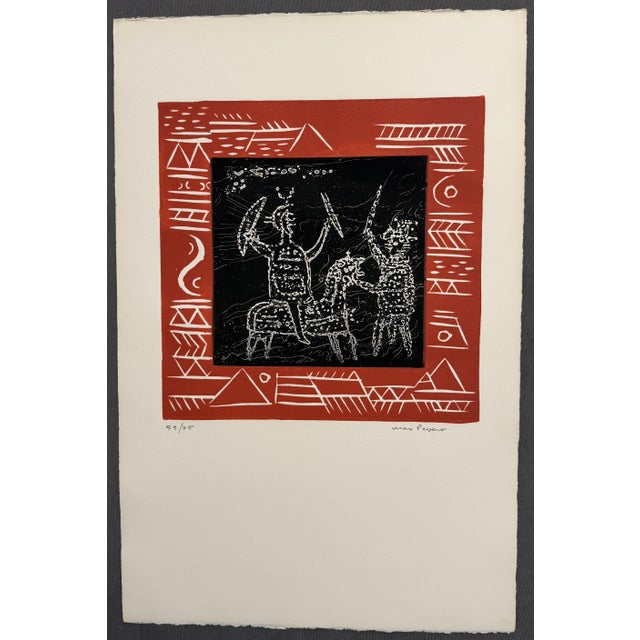 Author: max papart title: odyssey technique: etching signed and numbered in pencil paper dimensions: arches vn france 60 x...