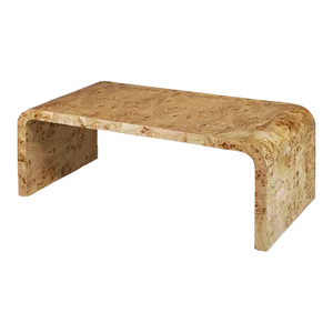 Matthew Izzo Home Newbury Burlwood Coffee Table