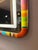 Aurea G Wall Mirror in Stainless Steel by Jonathan Amar Studio For Sale - Image 6 of 11