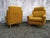 1960s Set of Vintage Mustard Velvet Armchairs, 1960s For Sale - Image 5 of 18