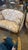 French 1960s French Louis XVI Style Settee Floral Tapestry Loveseat Carved Giltwood Canapa For Sale - Image 3 of 6