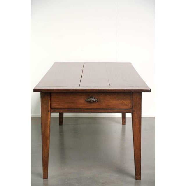 Antique French Oak Table, 1800s For Sale - Image 4 of 16
