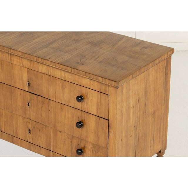 Wood Early 19th Century Italian Cherrywood Chests of Drawers, Set of 2 For Sale - Image 7 of 9