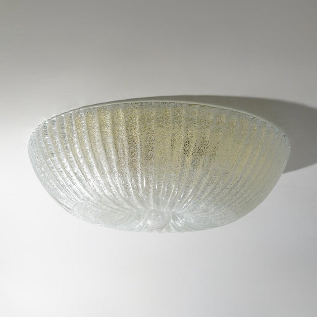Large Murano Glass Ceiling Light, 1990s For Sale - Image 4 of 13