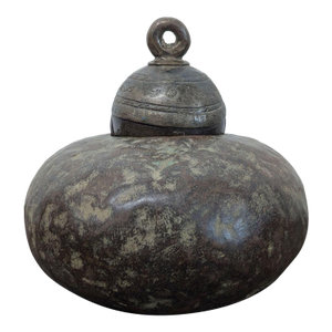 Cast Bronze Decorative Livestock Bell With Engraved Collar
