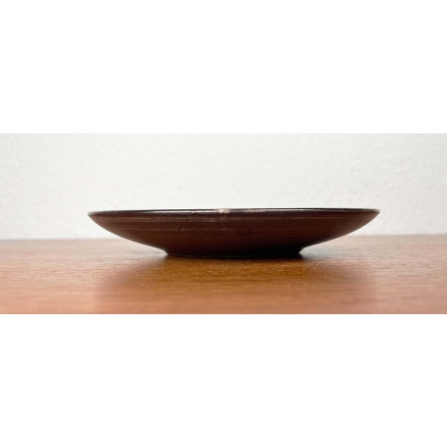 Mid-Century Modern Danish Studio Pottery Minimalist Plates and Bowl from Einar Helleroe, 1960s, Set of 3 For Sale - Image 6 of 18