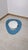 Mirror with Suspended Blue Glass Frame attributed to Max Ingrand for Fontana Arte, 1950s For Sale - Image 10 of 11