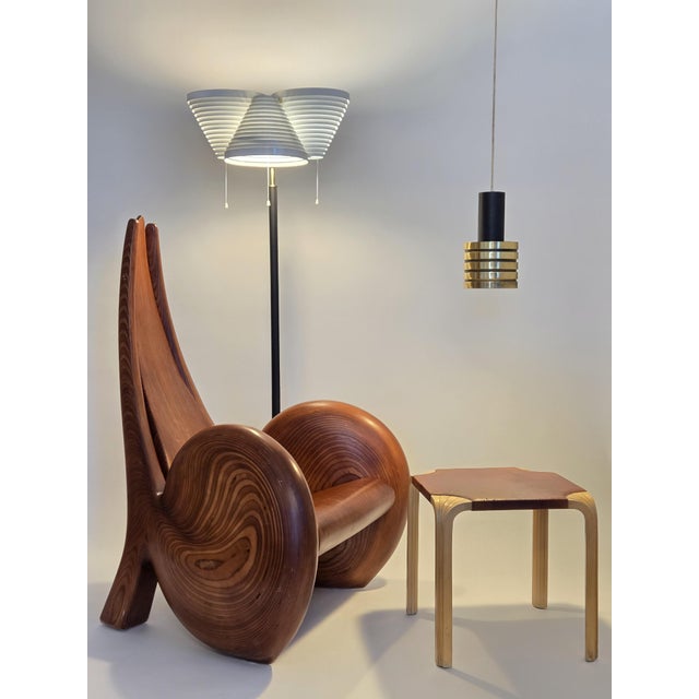 Wood Adagio Chair by Kaj Fagerroos, 1990s For Sale - Image 7 of 14