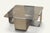 1970s Coffee Table in Brushed Steel and Smoked Glass, 1970s For Sale - Image 5 of 14