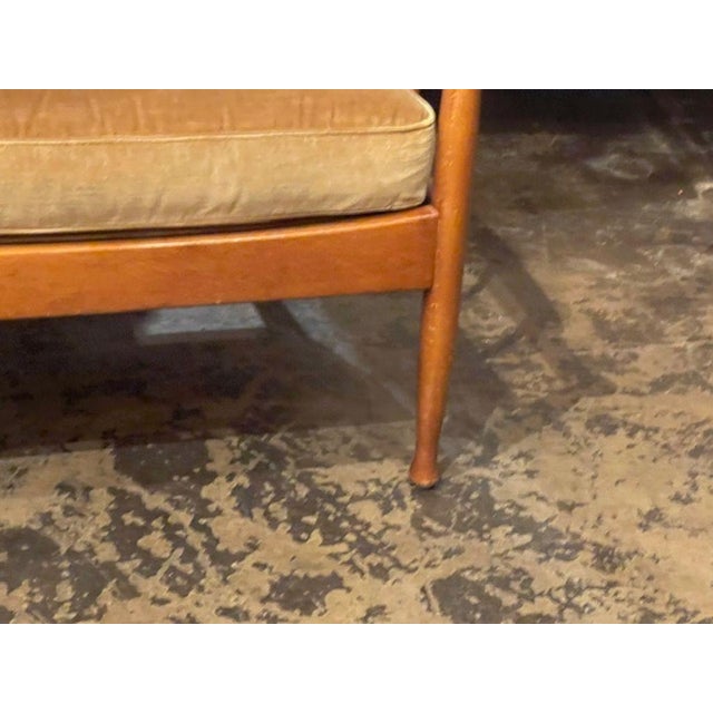 Mid 20th Century Pair of Danish MCM Walnut Armchairs For Sale - Image 5 of 5