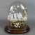 Vintage Mary Child in Bell Wax Golden Cradle with Wooden Base, 1950s For Sale - Image 12 of 12