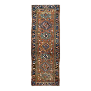 Antique Karajeh Rug 3'1'' x 8'11''