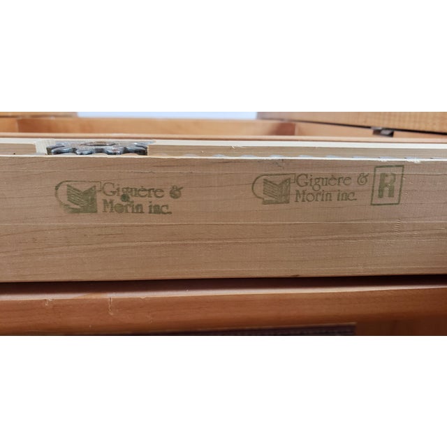 1980s Modern Giguere & Morin Modern Dining Room Table For Sale - Image 11 of 13