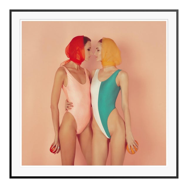 Dasha and Mari 'Taste of Eden' Limited Edition Print Framed in Black For Sale