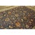 Textile 1940s Mid 20th Century Blue Navy Antique Hunting Handknotted Wool Carpet Rug For Sale - Image 7 of 9