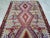Boho Chic Vintage Turkish Kilim Rug 4'11'' X 9'7" For Sale - Image 3 of 11