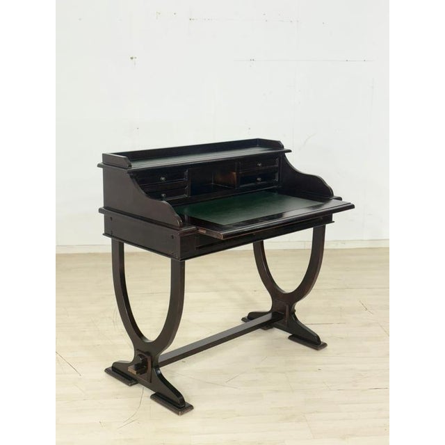 German Desk in Mahogany, 1960s For Sale - Image 3 of 10