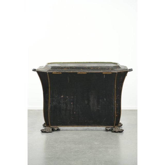 Antique 19th Century Chinoiserie Coal Bin For Sale - Image 5 of 16