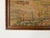 Wood 1980's Vintage Needlepoint Landscape Textile Wall Art – Framed For Sale - Image 7 of 11