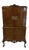 Vintage Burr Walnut Cocktail Drinks Cabinet, 1920 For Sale