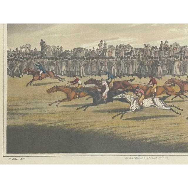Racing - Exceptional + Original Mid 19th Century. Aiken Equestrian Print For Sale - Image 4 of 15