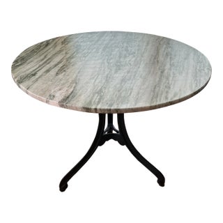 Vintage Mid Century Ice Cream/ Parlor Table For Sale
