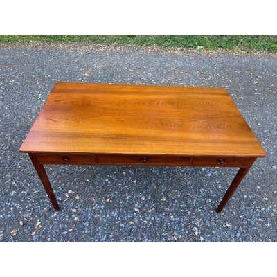 Hans Wegner Model 305 Writing Desk, Teak & Oak, Scandinavian Modern For Sale In Philadelphia - Image 6 of 12