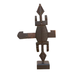 Antique African Dogon Spirit Guardian Door Lock