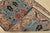 Heriz Rug 3’10” X 5’11” Blue Wool Vintage Tribal Hand-Knotted Oriental Carpet For Sale - Image 11 of 12