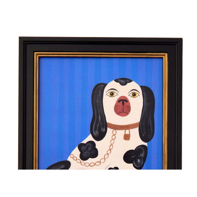 Matt Rix, Staffordshire Spaniel Prints, 2000s, Ink & Paper, Set of 2, Framed For Sale - Image 12 of 15