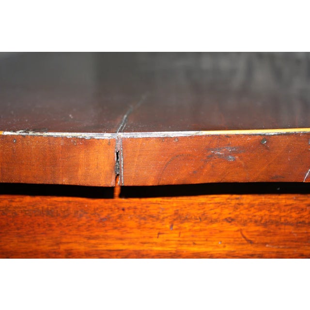 Period Antique English Mahogany Hepplewhite Serpentine Sideboard For Sale - Image 13 of 15