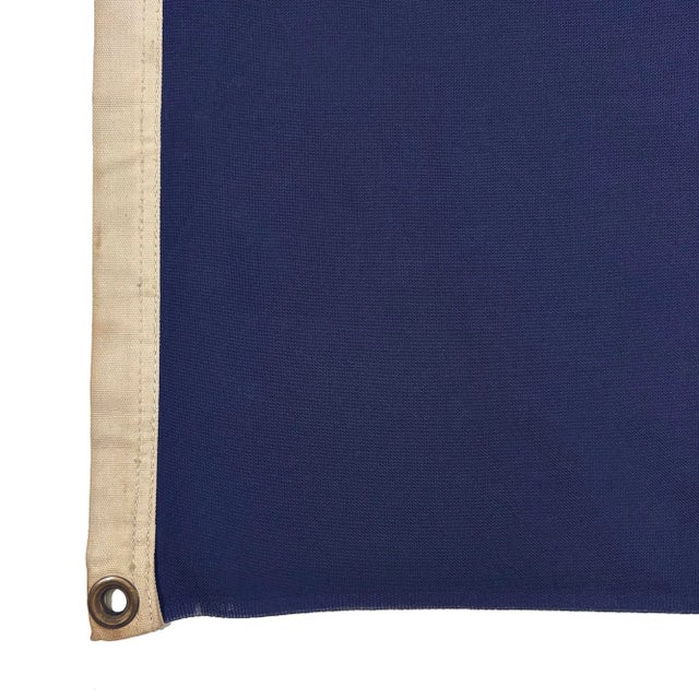 Large Vintage Cotton State Flag of New York For Sale In Los Angeles - Image 6 of 6