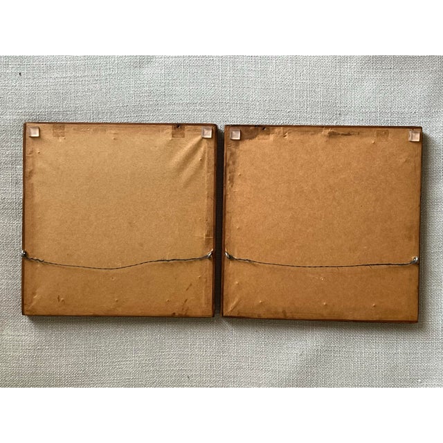 Pair of Antique Framed Petit Point Needlework - Hungarian Man and Woman in Traditional Attire For Sale - Image 12 of 12