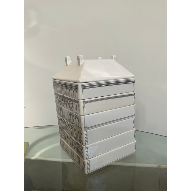 2000 - 2009 Stacking Soup Dishes and Tureen by Alessandro Zambelli for Seletti For Sale - Image 5 of 9