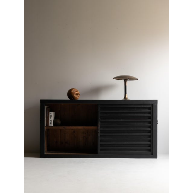 Japanese Antique Large Tansu 1860s-1900s / Sideboard Wabi Sabi For Sale - Image 6 of 18