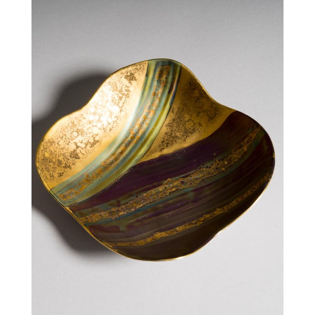 Ceramic Eosin Vases and Bowl by Johan Van Loon and Helmut Drexler for Rosenthal, Germany, 1990s, Set of 3 For Sale - Image 7 of 14