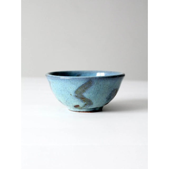 Vintage Studio Pottery Bowl For Sale - Image 6 of 11